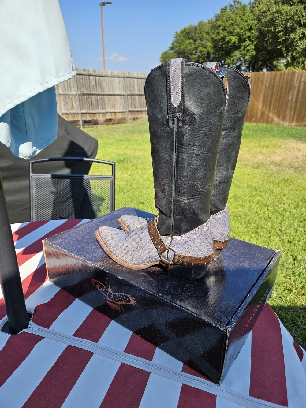 Freebird By Steven Western Knee Boots